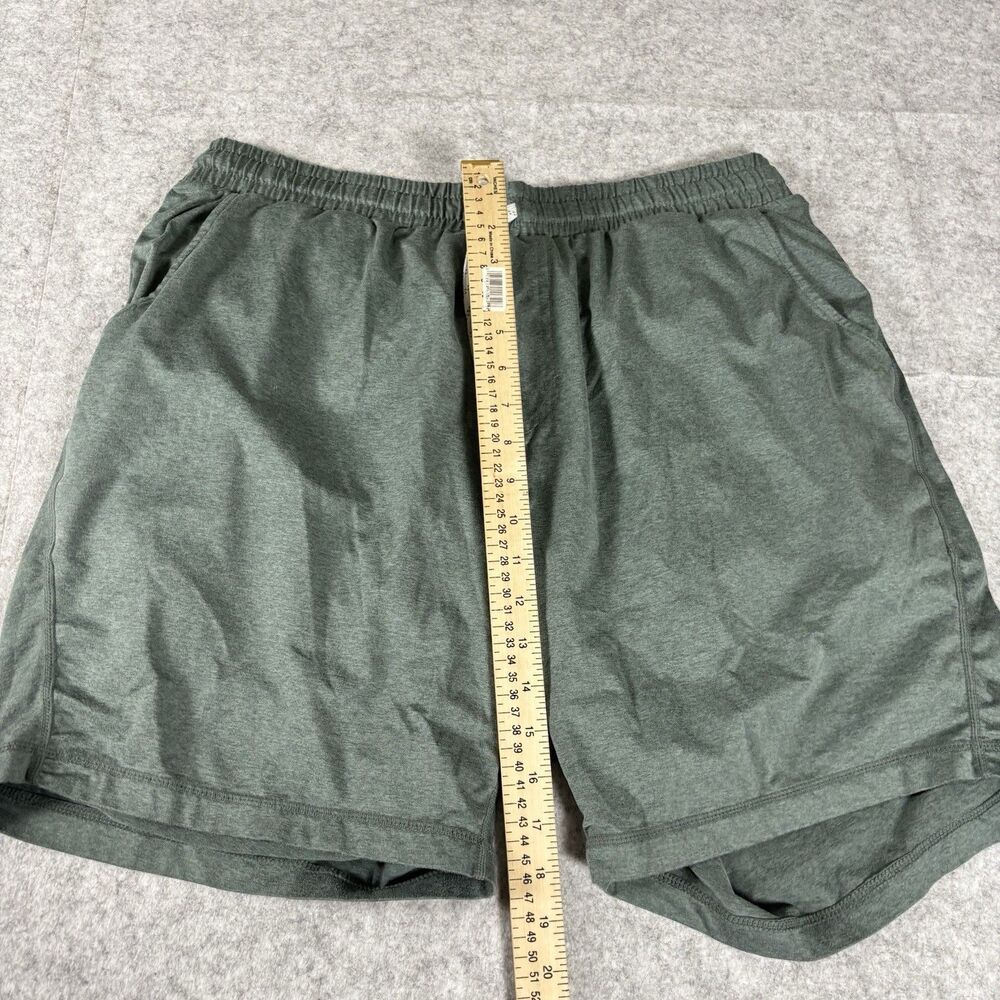 Green Casual Comfy Lounge Drawstring Sweat Shorts Womens 2XL XXL Set / Lot Of 2 - Picture 9 of 15